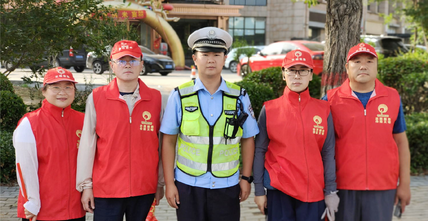 集团圆满完成6月份文明交通志愿服务活动